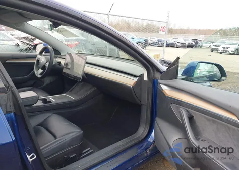 2022 Tesla Model 3 Long Range Dual Motor All-Wheel Drive from USA, damaged, VIN 5YJ3E1EB7NF115301